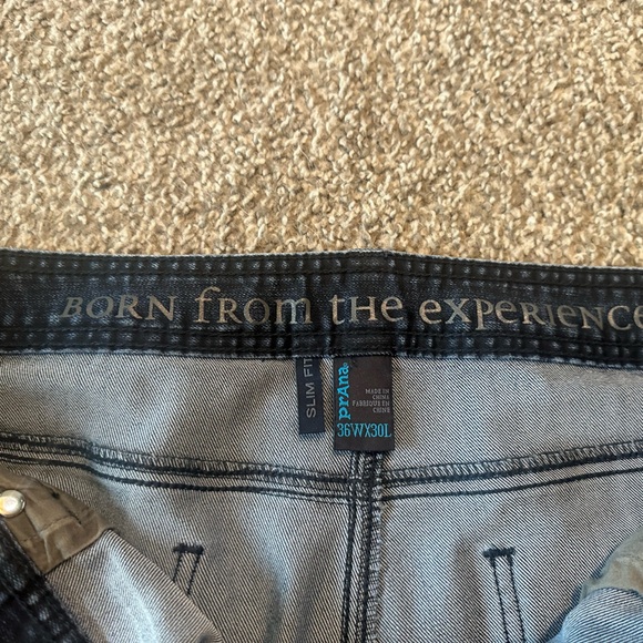 Men’s Prana Dark Wash Jeans - Picture 2 of 4